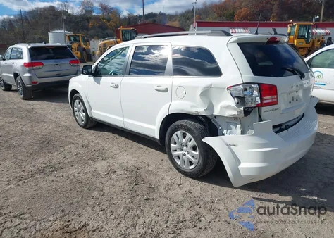 2018 Dodge Journey Se из США, поврежденный, VIN 3C4PDCAB1JT444545